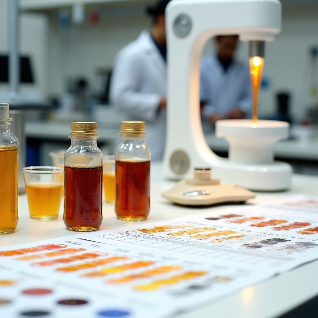 Maple syrup grading and testing