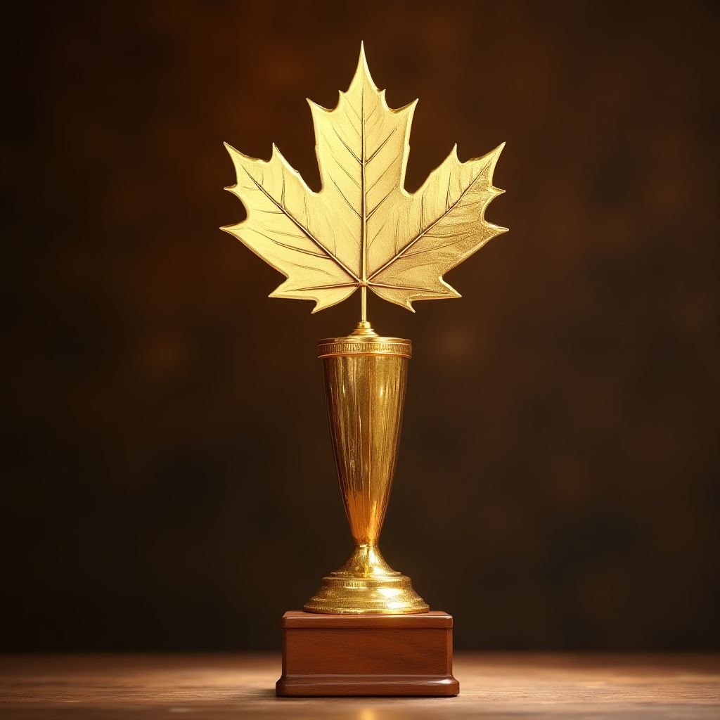 Culinary Excellence Award trophy